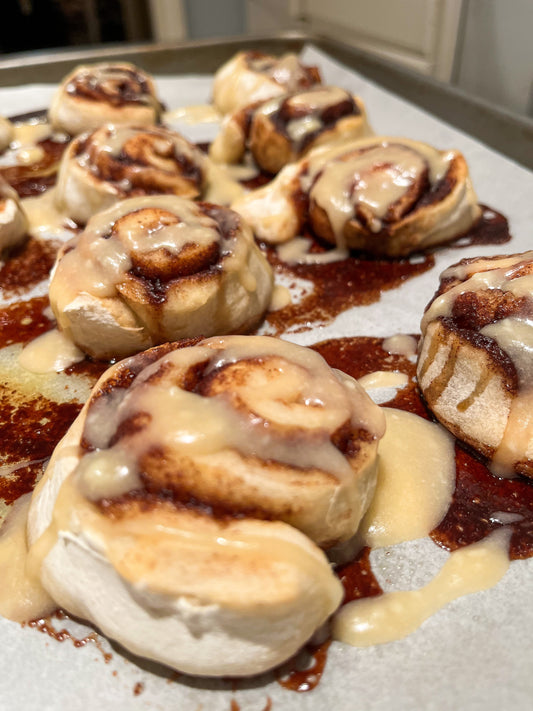 Frosted Cinnamon Rolls