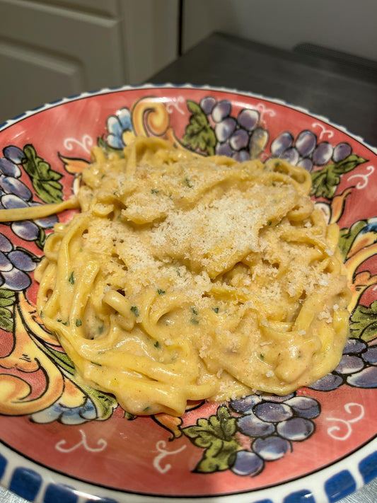 Dairy-Free Truffle Fettuccine