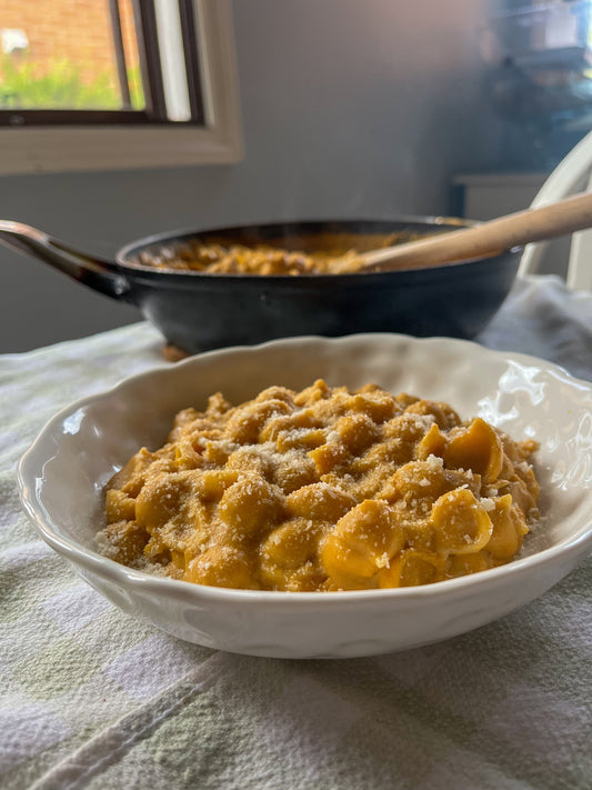 Creamy Vegan Pumpkin Pasta