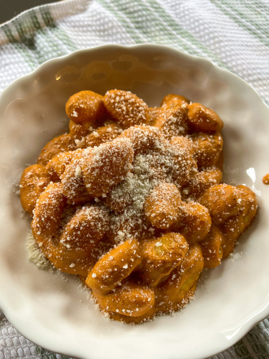 Roasted Red Pepper Gnocchi